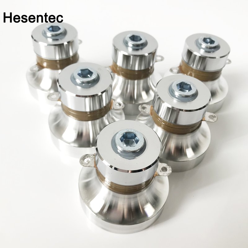 28K 40K Hesentec Dual Frequency Ultrasonic Vibration Transducer