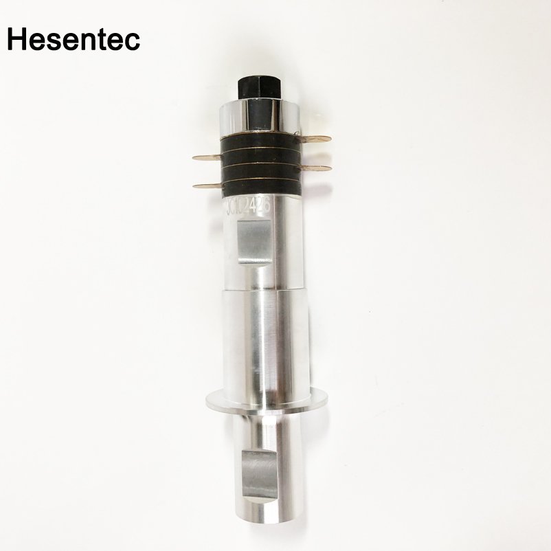 20KHz 500W Hesentec Ultrasonic Welding Transducer With Horn