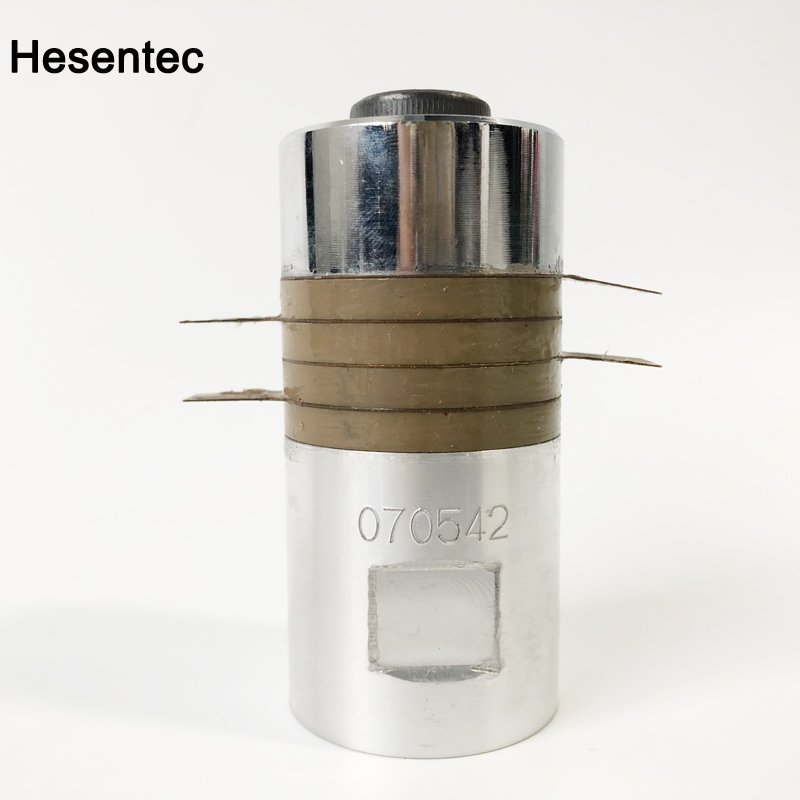 28KHz 600W Hesentec Ultrasonic Plastic Welding Transducer