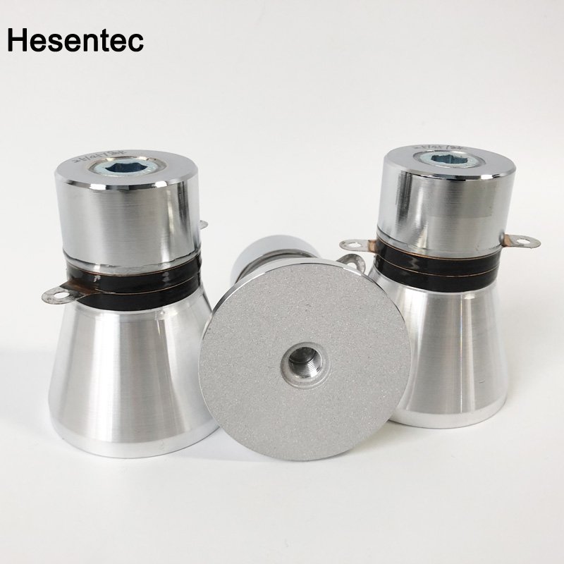 25KHz 40KHz 80KHz 60W Multi Frequency Piezoceramic Transducer