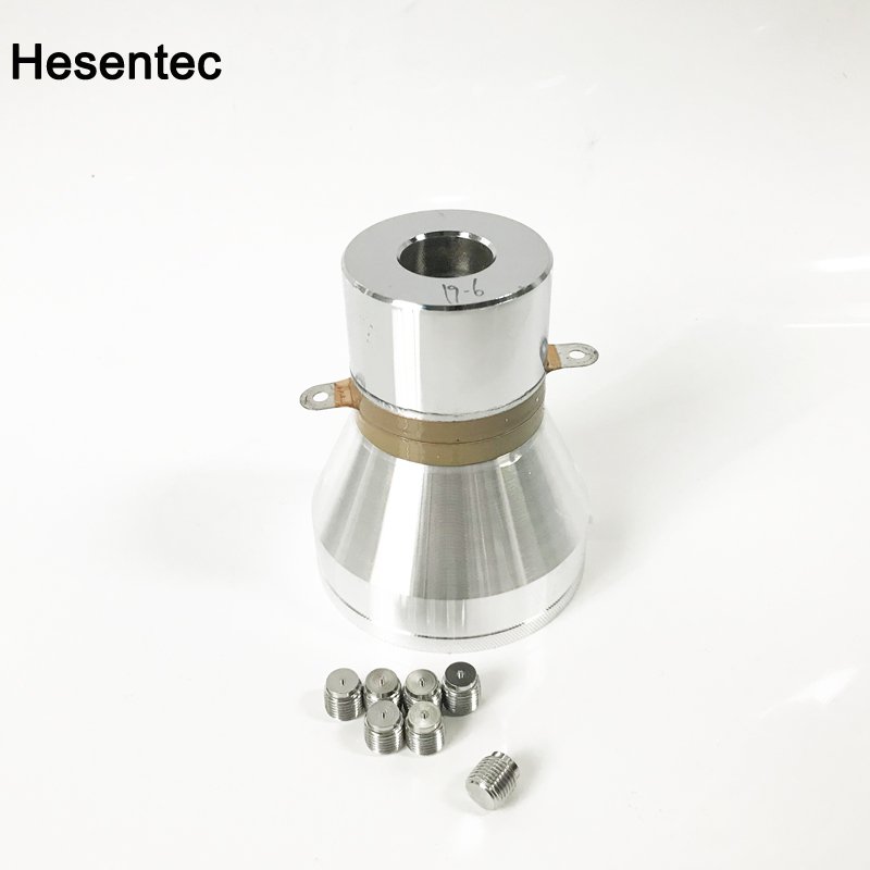 20KHz 40Hz 60KHz 120W P4 Multi Frequency Piezoceramic Transducer